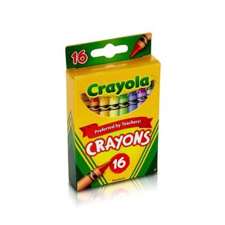 Crayola 16ct Crayons - Peggable Non Toxic – Innovative Superstore