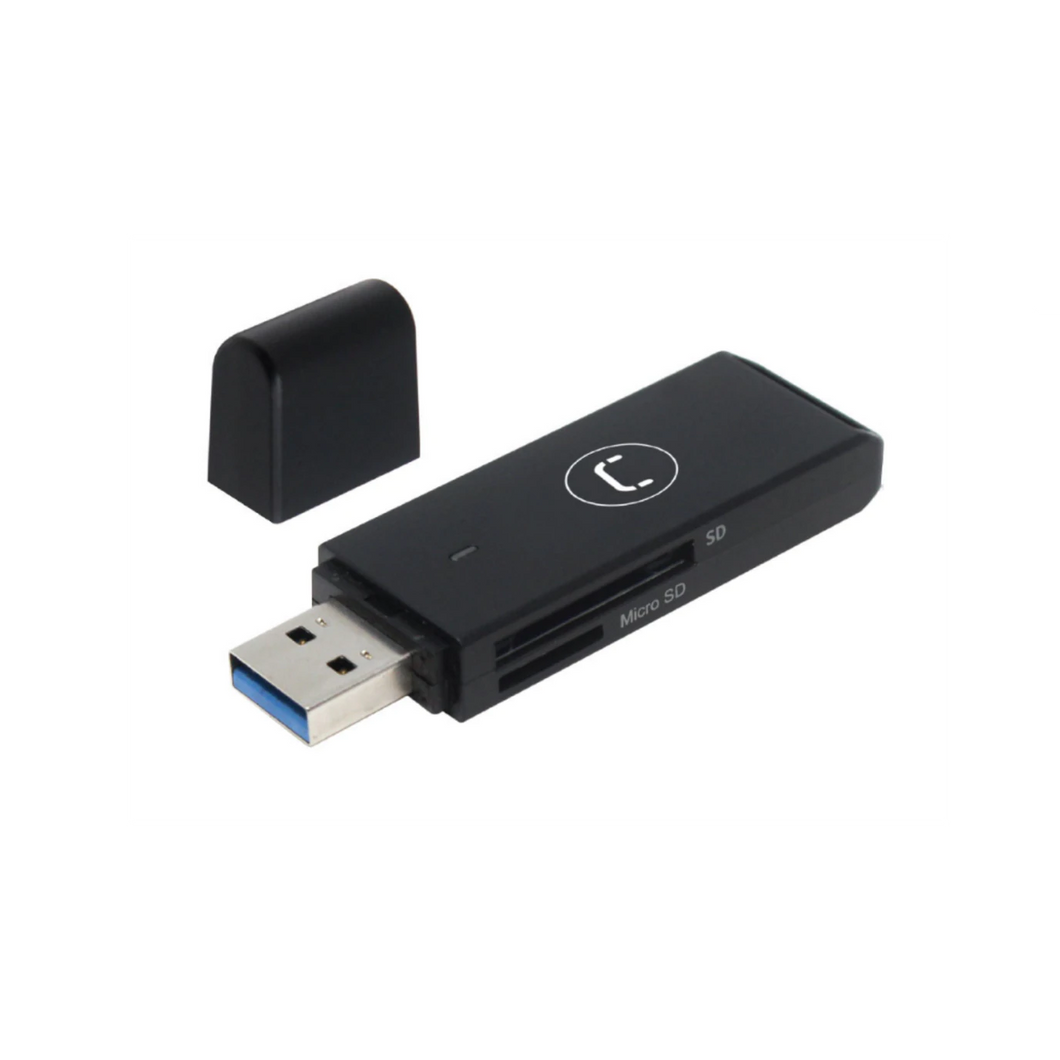 Unno Tekno Universal SD/Micro SD Card Reader USB 3.0