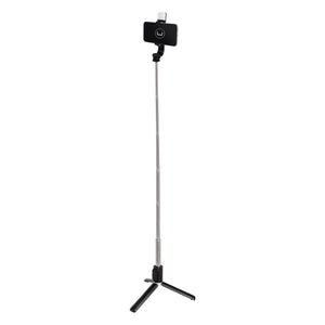 Unno Tekno Selfie Stick & Tripod with LED Light