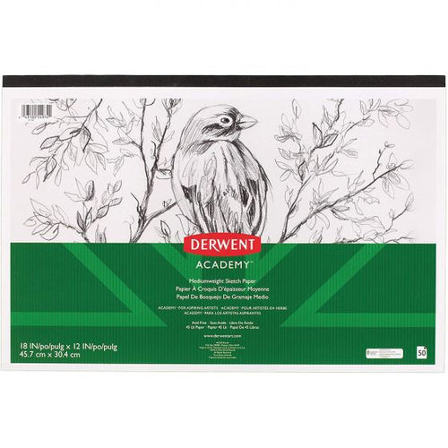 DERWENT ACADEMY SKETCH PAD 18*12 50S