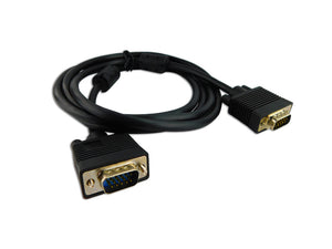 VIDEO CABLES - MONITOR VGA (M) TO (M) CABLE 1.8MTS/6FT