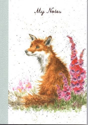 A6 FOXGLOVES NOTEBOOK