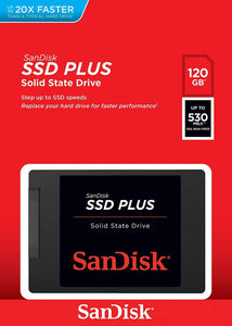 SANDISK SSD PLUS 120GB SOLID STATE DRIVE