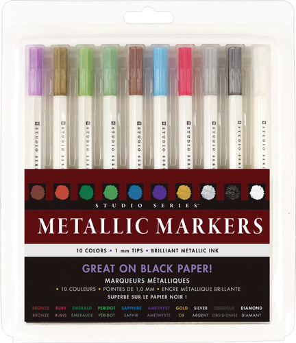 STUDIO SERIES METALLIC MARKER SET