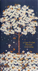 2023-24 FALLING BLOSSOMS 2 YEAR POCKET PLANNER