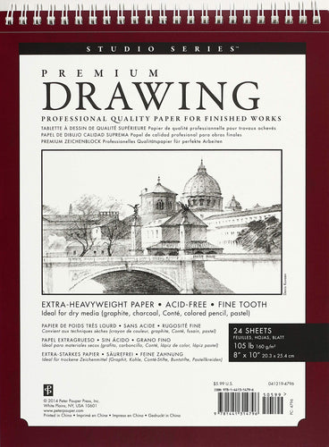 Premium Drawing Pad 8x10