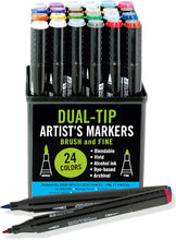 Load image into Gallery viewer, Studio Series Dual Tip Art Marker 24pcs