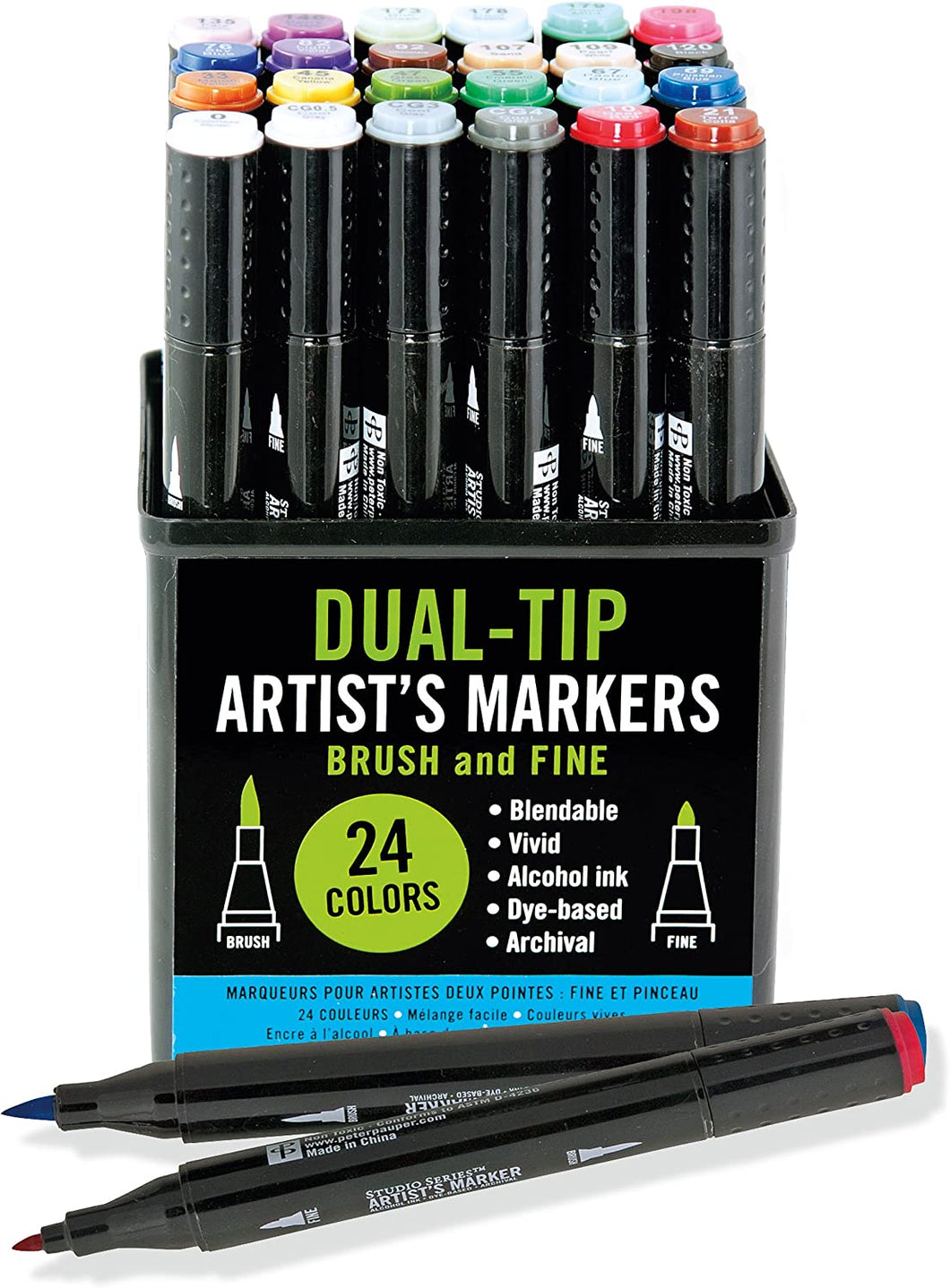 Studio Series Dual Tip Art Marker 24pcs