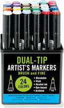 Load image into Gallery viewer, Studio Series Dual Tip Art Marker 24pcs