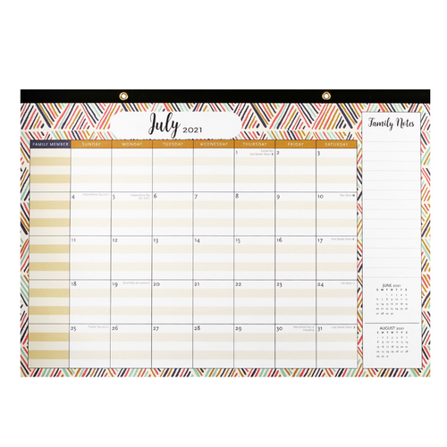 2022 DESK PAD CALENDAR FAMILY