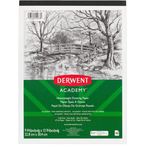 DERWENT ACADEMY DRAWING PAD 9 * 12 24S