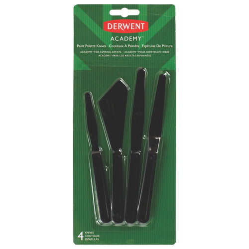 DERWENT ACADEMY PAINT KNIVES 4S