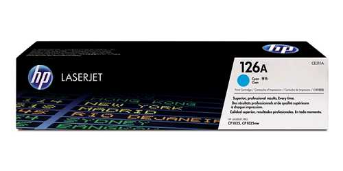 HP 126A CYAN TONER