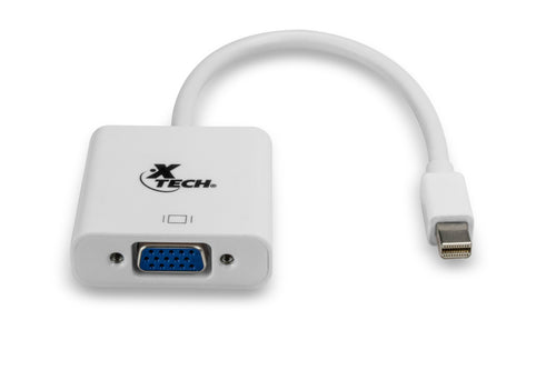 XTECH DISPLAY ADAPTER - MINI DISPLAYPORT - VGA ADAPTER